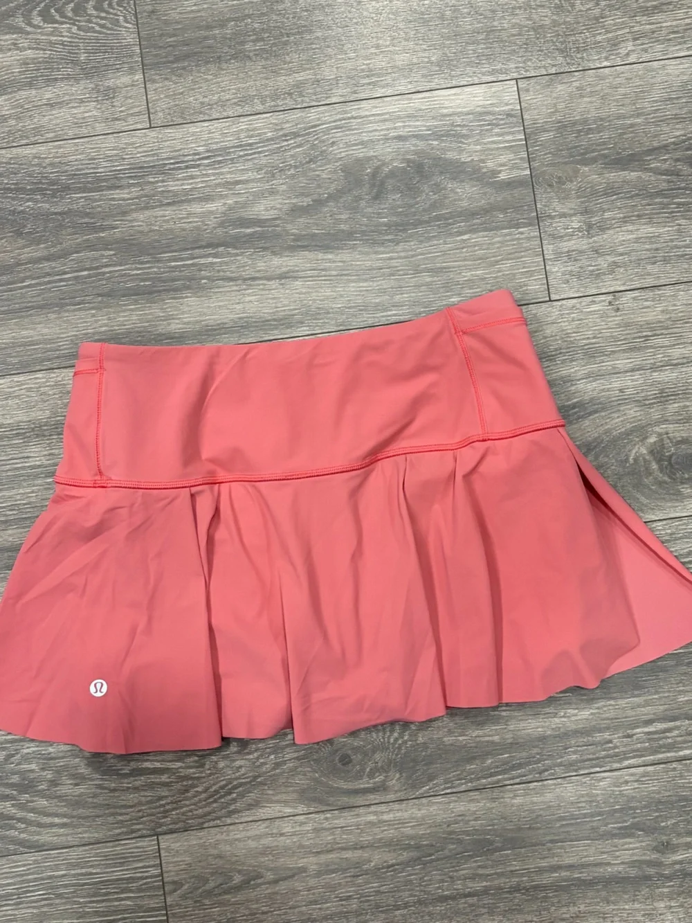 Lululemon athletica Women's Coral Pink Skirt with Flared Hem